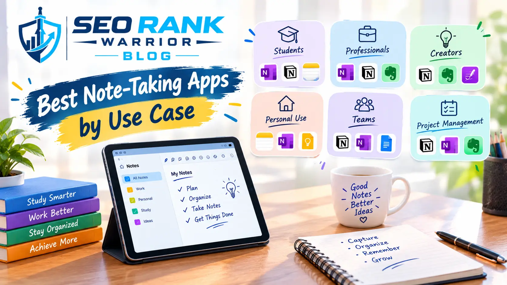 Best Note-Taking Apps by Use Case