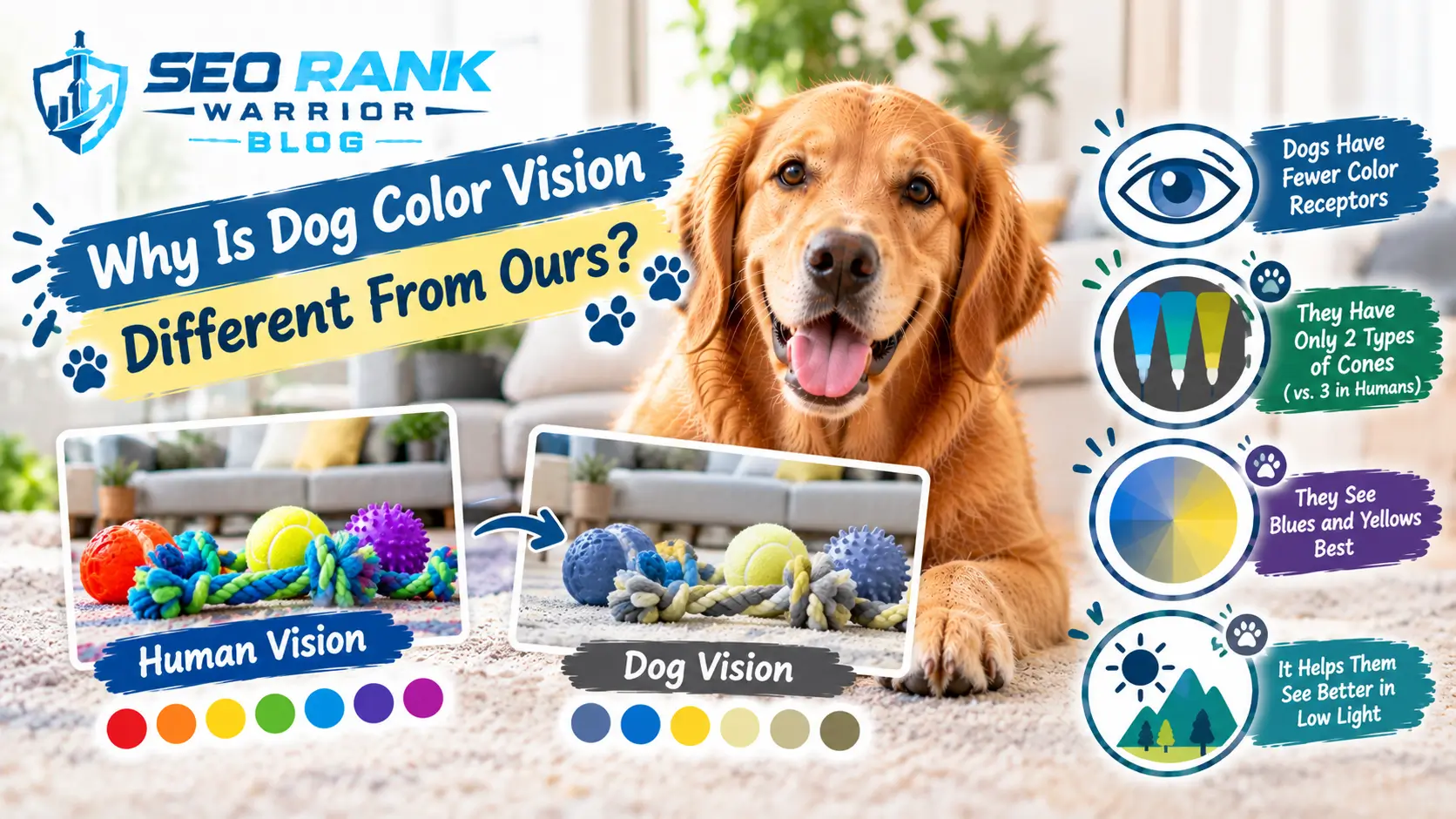 What Colors Can Dogs See?