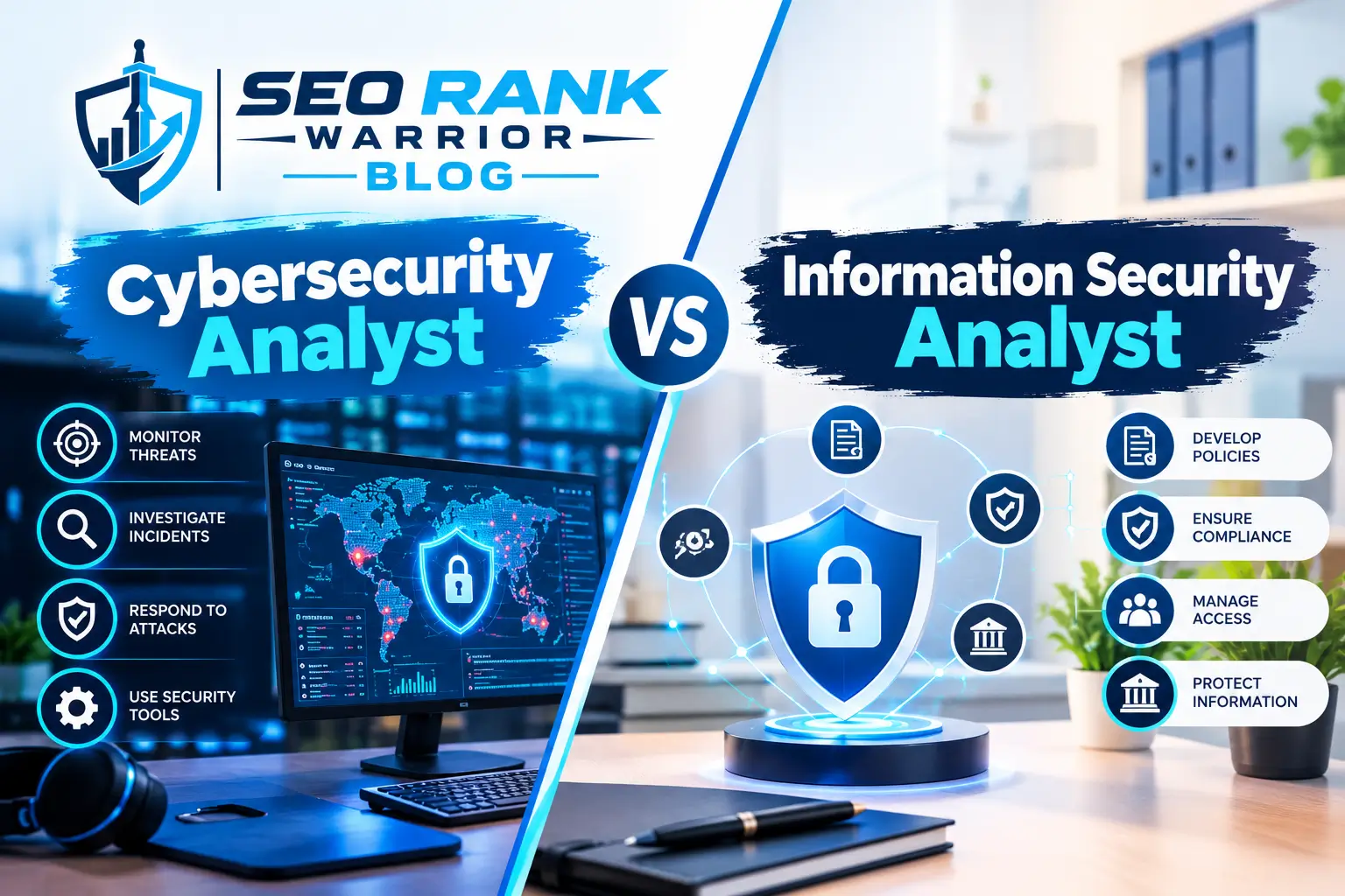 Cybersecurity Analyst vs Information Security Analyst